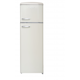 FRIGELUX Frigorífico 2 puertas  RFDP246RCA++, Cíclico, Crema, Clase E