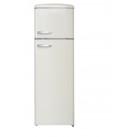 FRIGELUX Frigorífico 2 puertas  RFDP246RCA++, Cíclico, Crema, Clase E