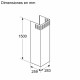 BOSCH Accesorio campana  DWZ0BX3L1 .