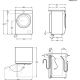 AEG Lavadora carga frontal  LFR6284N4B. 8 Kg, de 1400 r.p.m., Blanco. Clase A