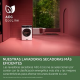 AEG Lavadora secadora  LWR9816O1C. 9 Kg lavado 6 Kg secado, de 1600 r.p.m., Silver. Clase B