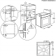 AEG Horno multifunción  GU5PB43FSM. Pirolítico, Inoxidable. Clase A++