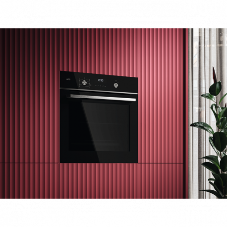 AEG Horno multifunción  OS6PB511AB. Pirolítico, Negro. Clase A+