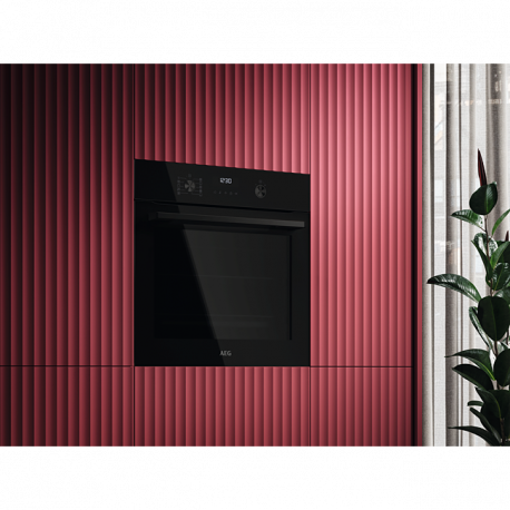 AEG Horno multifunción  TU5PB41FSK. Pirolítico, Negro. Clase A++