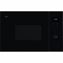 AEG Microondas integrable  OS5MG20EB. Integrable, Con Grill, Negro.