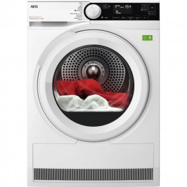 AEG Secadora Bomba de calor  TR839T4PBC. 9 Kg, Blanco. Clase A+++