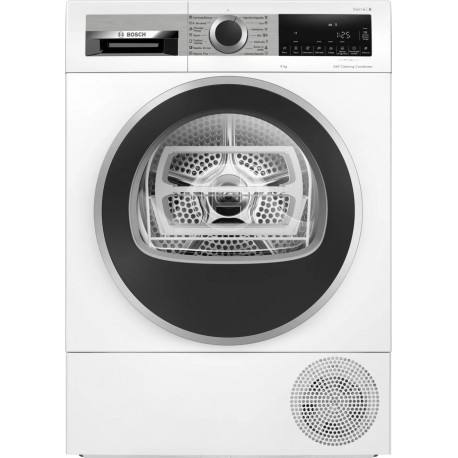 BOSCH Secadora Bomba de calor  WQG245D1ES.  . 9 Kg, Blanco. Clase C