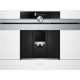 Cafetera Siemens CT636LEW1 integrable en color blanco y acero inoxidable