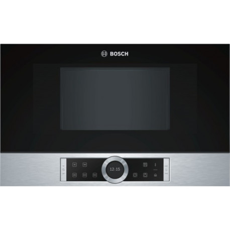 Microondas BOSCH BFR634GS1 integrable, 21 litros de capacidad, sin grill