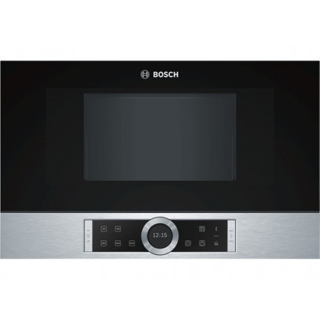 Microondas BOSCH BFL634GS1 integrable, 21 litros de capacidad, sin grill
