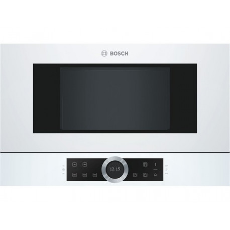 Microondas BOSCH BFL634GW1 integrable, 21 litros de capacidad, sin grill