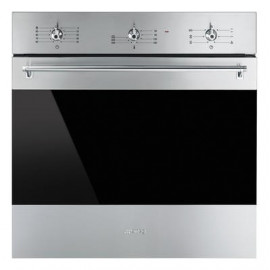 Horno Smeg SF6381X 60 cm inox-antihuellas función pizza A