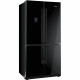 Frigorífico smeg FQ60NPE Side by Side No Frost negro clase A+