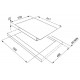 Encimera smeg PGF64-4 a gas 60 cm 4 fuegos inox