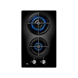 ENCIMERA A GAS TEKA CGB LUX 2G AL NAT, 2 ZONAS, NEGRO,