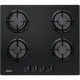 Encimera a gas ZANUSSI ZGO65414BA, 4 zonas, Negro