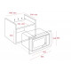 MICROONDAS INTEGRABLE TEKA MWE 225 FI, CON GRILL, INOXIDABLE