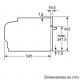 Microondas BOSCH CFA634GS1, Integrable, Sin Grill, Inoxidable