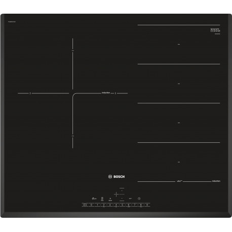 Encimera Bosch PXJ651FC1E Inducción Negro Zonas flexibles Sin zona Gigante
