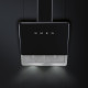 Campana SMEG KFAB75BL Pared, Negro, Clase A+