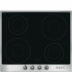 Encimera SMEG SI964XM Inducción, Negro, 4 zonas