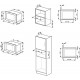 Micrrondas SMEG FMI017X Integrable, Inoxidable