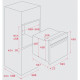 Horno Teka HBC 535 41531010 Inoxidable Convencional Clase A