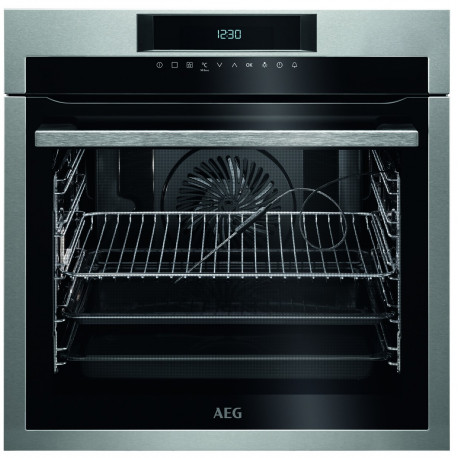 Horno AEG BPE642120M Inoxidable, Multifunción, Pirolítico, Clase A+