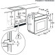 Horno AEG BPE642120M Inoxidable, Multifunción, Pirolítico, Clase A+