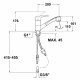 GRIFO TEKA MS1  EXTRAIBLE
