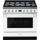 Cocina SMEG CPF9GPWH Cocinas a gas horno eléctrico Blanco Más de 4 zonas, Zona Gigante