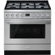 Cocina SMEG CPF9GPX Cocinas a gas horno eléctrico Inoxidable Más de 4 zonas, Zona Gigante