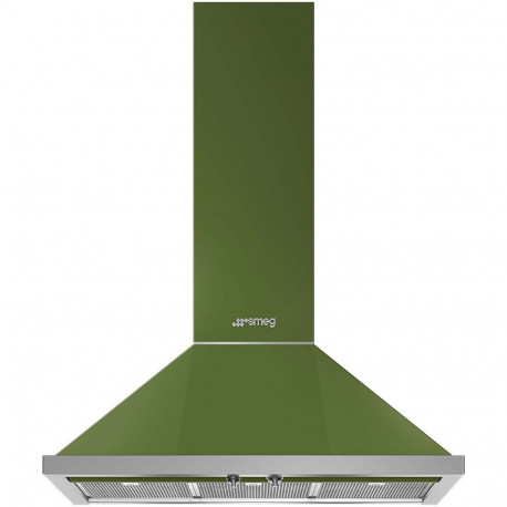 Campana SMEG KPF9OG Pared Verde agua Clase A+