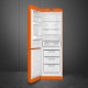 Combi SMEG FAB32LOR3, Naranja, Solo congelador No Frost, Clase A+++