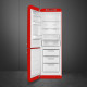 Combi SMEG FAB32LRD3, Rojo, Solo congelador No Frost, Clase A+++