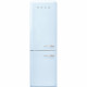 Combi SMEG FAB32LPB3, Azul celeste, Solo congelador No Frost, Clase A+++