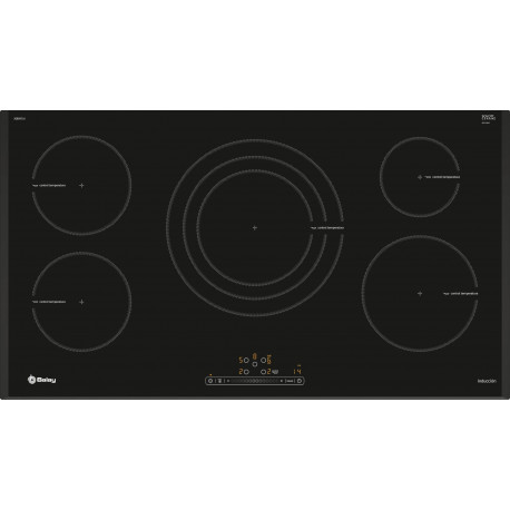 Encimera BALAY 3EB997LU Inducción Negro 5 zonas Zona Gigante