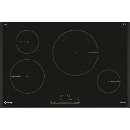 Encimera BALAY 3EB985LU Inducción Negro 4 zonas