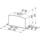 Campana  IRUN 70 INOX V2 Integrada Integrable. 305.0486.084