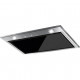 Campana  IRUN CRISTAL NEGRA 52 Integrada Integrable. 110.0396.101