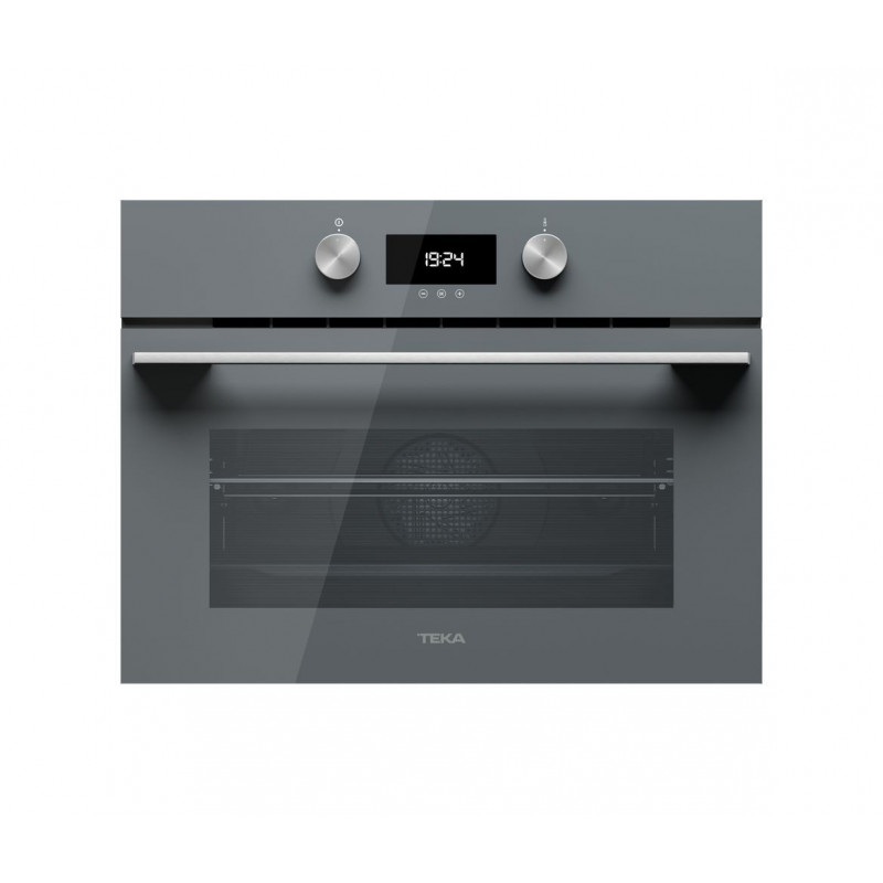 TEKA Horno multifunción HORNO COMPACTO HLC 8400 CRISTAL ST GREY. 111130004,  Silver, Clase A+