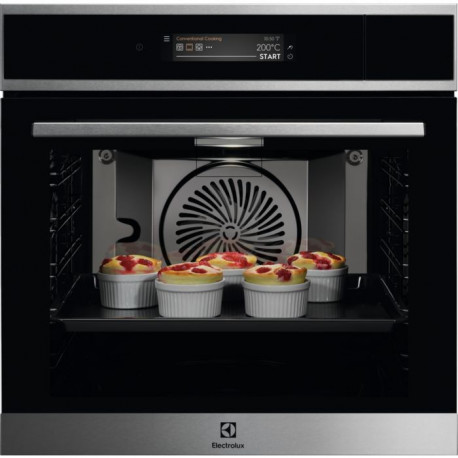 Horno ELECTROLUX EOA9S31CX Negro Multifunción vapor  Clase A++