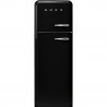 SMEG Frigorífico 2 puertas  FAB30LBL5. Cíclico. Negro. Clase D