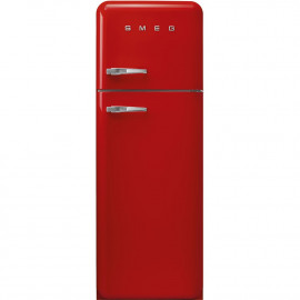 Fricorífico 2 puertas SMEG FAB30RRD3, Rojo, Cíclico, Clase A+++