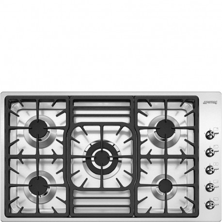 Encimera smeg PGF95-4 a gas 90 cm 5 fuegos inox