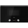 TEKA Microondas integrable  ML 8220 BIS L CRISTAL NEGRO. 112030001, Con Grill, Negro