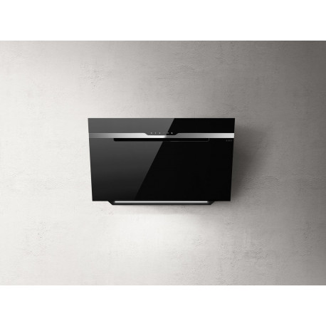 Campana ELICA MAJESTIC NO DRIP BL/A/90 Pared Negro Clase B