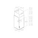 Campana ELICA Haiku Island IX/A/32 Isla Inox Clase A