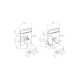 Campana ELICA PANDORA BL/F/90 Down draff Negro Clase A