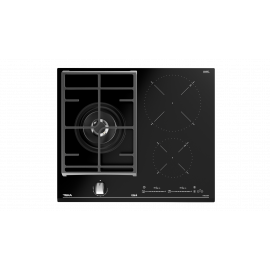 Encimera Mixta TEKA JZC 63312 ABN BK , 4 zonas, Negro, acabado premium, . 112570112